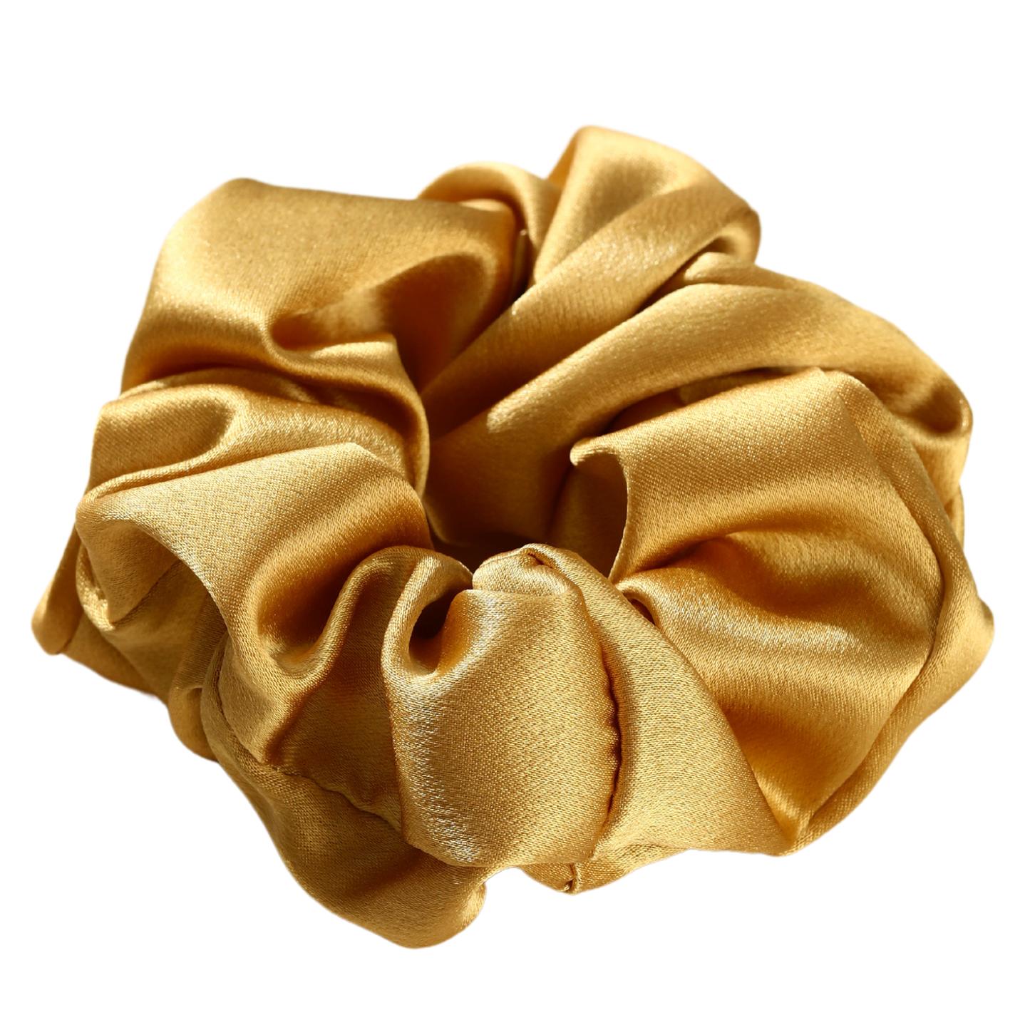 Roserel Mulberry Gold Royal Scrunchie