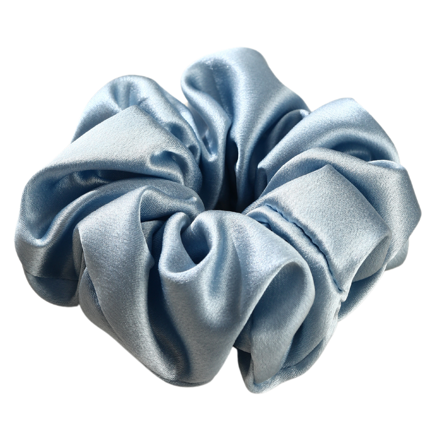 Roserel Mulberry Light Celestial Blue Scrunchie