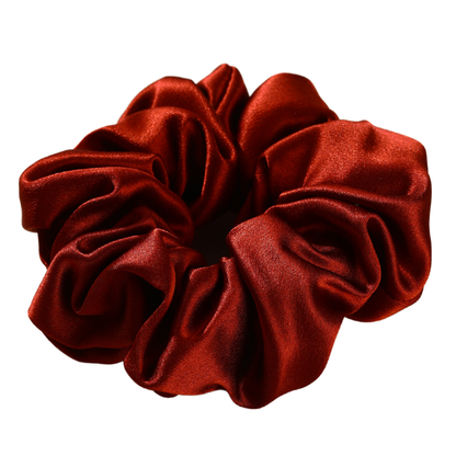 Roserel Mulberry Red Ruby Scrunchie