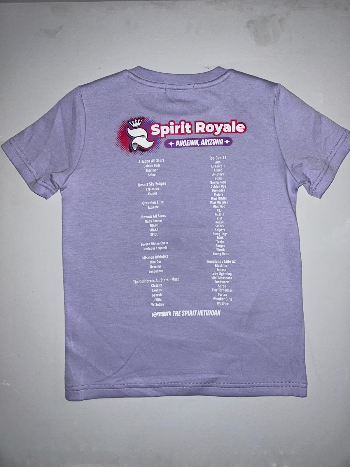 TSN - Phoenix 2026 SPIRIT ROYALE - Event TEE